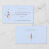 Eenvoudige Peter het Konijn Informatiekaartje (Voorkant / Achterkant)