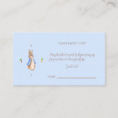 Eenvoudige Peter het Konijn Informatiekaartje (Voorkant)