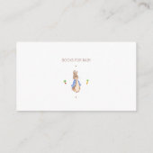 Eenvoudige Peter het Konijn Informatiekaartje (Achterkant)