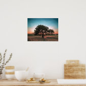 Eenvoudige peulboom poster (Keuken)