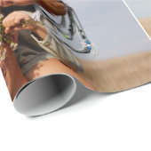 Eenvoudige Photo Collage Vakantie Cadeaupapier (Rol Hoek)