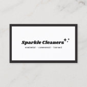 Eenvoudige piekstakkers visitekaartje (Voorkant)