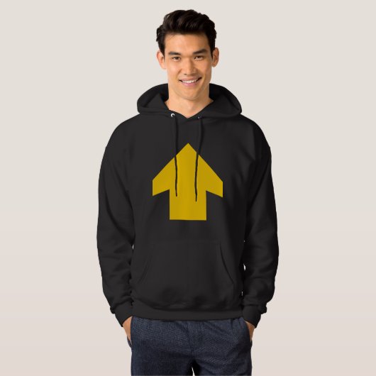 Eenvoudige Pijl 01 Hoodie (Voorkant volledig)