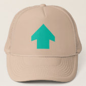 Eenvoudige Pijl 01 Trucker Pet (Voorkant)