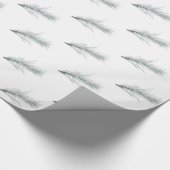 Eenvoudige Pine Wreate Kerstfeestdag Cadeaupapier (Hoek)