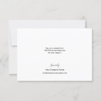 Eenvoudige Pink Business-klantwaardering