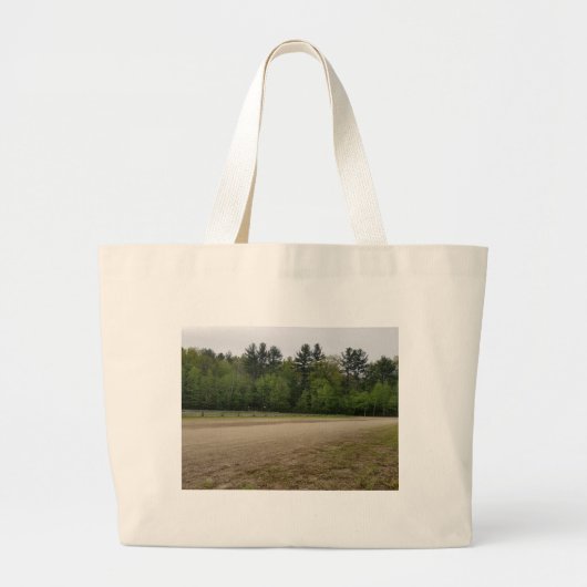 Eenvoudige plaatsen grote tote bag (Voorkant)