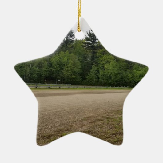 Eenvoudige plaatsen keramisch ornament (Voorkant)