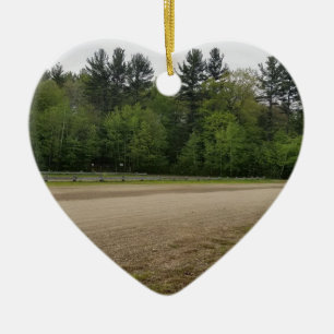 Eenvoudige plaatsen keramisch ornament