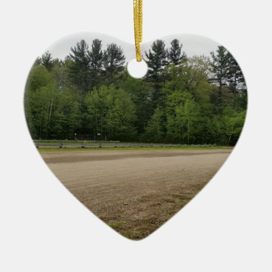 Eenvoudige plaatsen keramisch ornament (Voorkant)