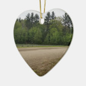 Eenvoudige plaatsen keramisch ornament (Links)