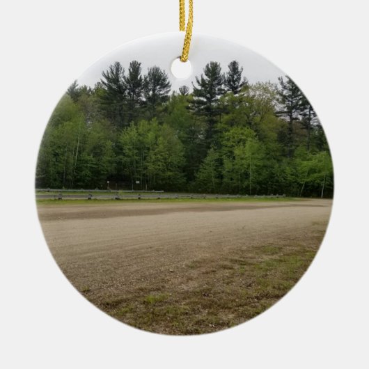 Eenvoudige plaatsen keramisch ornament (Voorkant)