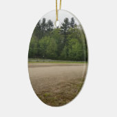 Eenvoudige plaatsen keramisch ornament (Links)