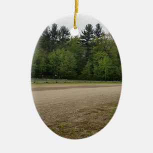 Eenvoudige plaatsen keramisch ornament