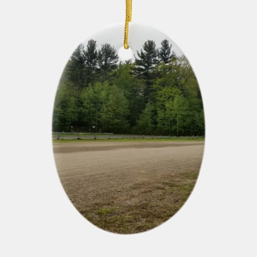 Eenvoudige plaatsen keramisch ornament (Voorkant)