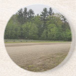 Eenvoudige plaatsen zandsteen onderzetter