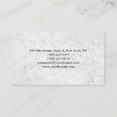 Eenvoudige Plain Elegant Grijze Muur Textuur Moder Visitekaartje (Achterkant)