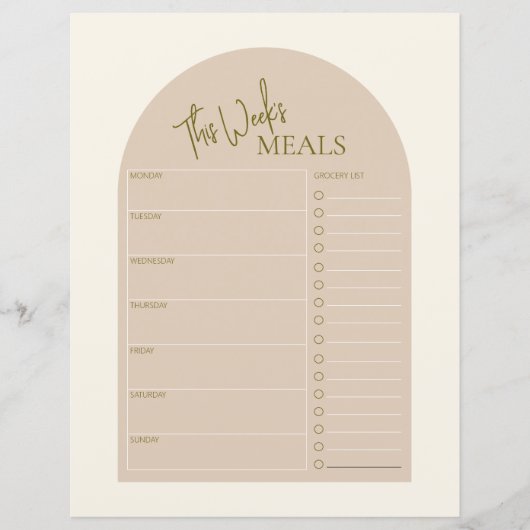 Eenvoudige pleister met minimale tekst per week (Voorkant)