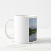 Eenvoudige PlezierMok — Grote Tetons Koffiemok (Links)