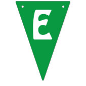 Eenvoudige Polka dot ROOD GROEN VROLIJK kerstfeest Vlaggetjes (Derde vlag)