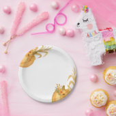 Eenvoudige Pompoen Herfst Papier Borden Papieren Bordje (Feest)