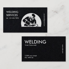 Eenvoudige Premium lasser Visitekaartje