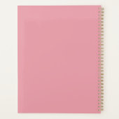 Eenvoudige Pretty & Met Hart Betaalde Planner (Achterkant)