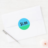 Eenvoudige prijs Label Sticker - $10 Donatie Editi (Envelop)
