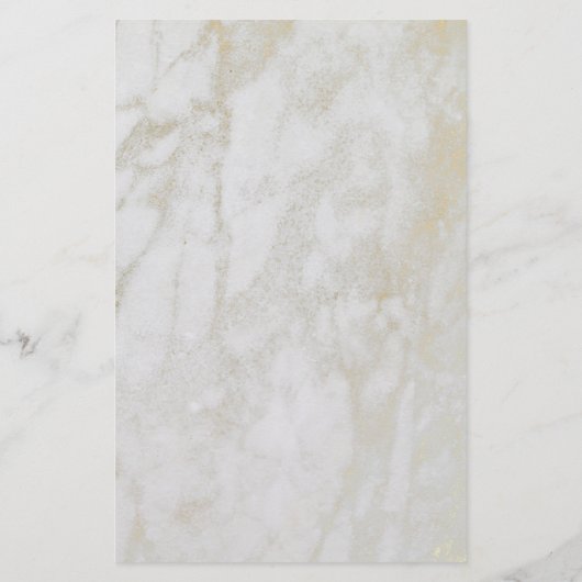 Eenvoudige prijslijst voor moderne gouden marmer (Achterkant)