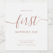 Eenvoudige prijzen voor uw eerste gepersonaliseerd wijn etiket (Enkel label)