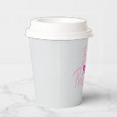 Eenvoudige Prinses Quote Paper Cup Papieren Bekers (Rechts)