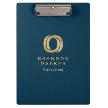 Eenvoudige Professional Gold Business-Logo op zee