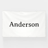 Eenvoudige professionele business 6' x 10' buiten spandoek (Horizontaal)