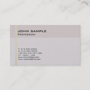 Eenvoudige professionele consultant, luxe visitekaartje