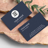 Eenvoudige Professionele Elegante Custom Logo Mini Visitekaartje