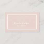 Eenvoudige professionele elegante moderne legantie visitekaartje (Voorkant)