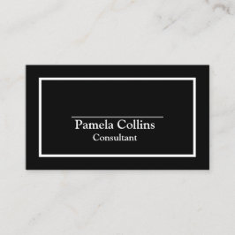 Eenvoudige professionele elegante moderne legantie visitekaartje