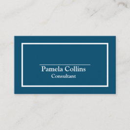 Eenvoudige professionele elegante moderne legantie visitekaartje