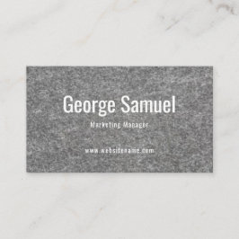 Eenvoudige Professionele Elegante Werknaam Functie Visitekaartje