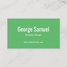 Eenvoudige Professionele Elegante Werknaam Functie Visitekaartje