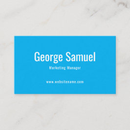 Eenvoudige Professionele Elegante Werknaam Functie Visitekaartje