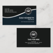 Eenvoudige professionele-energiezuinige Silver Wav Visitekaartje (Voorkant / Achterkant)