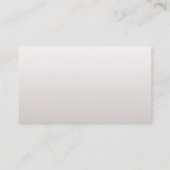 Eenvoudige professionele Gold Taupe Ombre Visitekaartje (Achterkant)