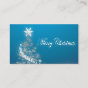 Eenvoudige professionele Kerstmis Promotionele Visitekaartje