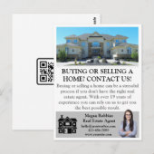 Eenvoudige professionele makelaar vastgoedbelegger briefkaart (Voorkant / Achterkant)