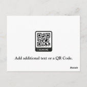 Eenvoudige professionele makelaar vastgoedbelegger briefkaart (Achterkant)