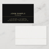 Eenvoudige Professionele Moderne Elegante Visitekaartje (Voorkant / Achterkant)