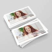 Eenvoudige professionele QR-code voor foto's Visitekaartje