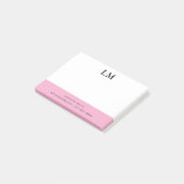 Eenvoudige professionele reiniging post-it® notes (Schuin)