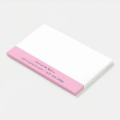 Eenvoudige professionele reiniging post-it® notes (Schuin)